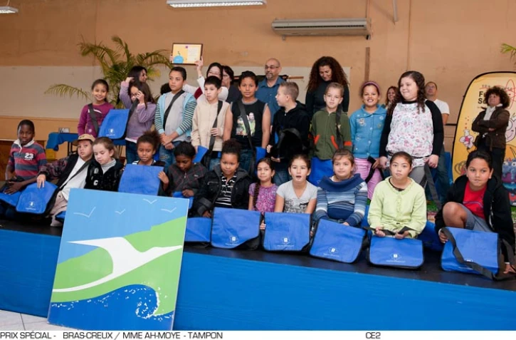 Jeudi 28 juin 2012 - Remise des prix du concours d'illustrations de cahier de texte (Photo D.R)