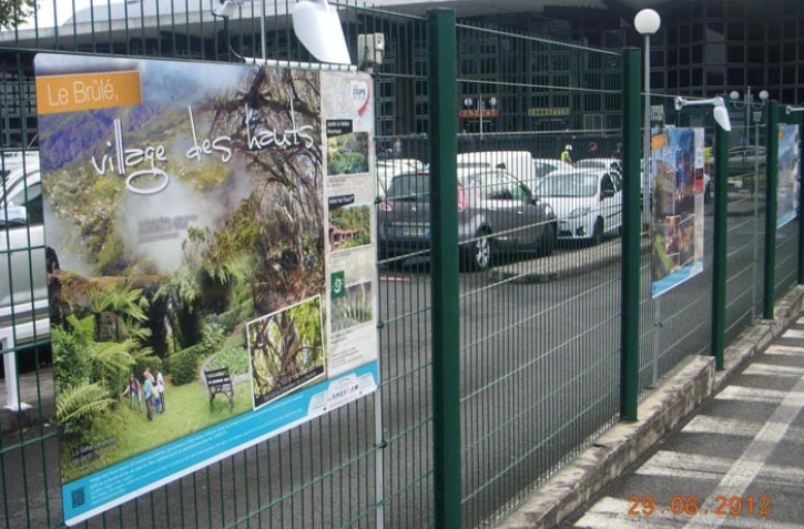 Exposition sur le Beau Pays à l'aéroport Roland Garros (photo D.R)