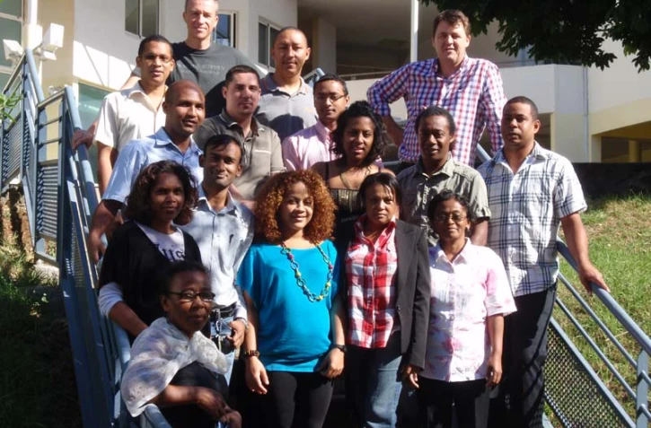 Les étudiants du certificat universitaire de qualification professionnelle (Photo D.R.)