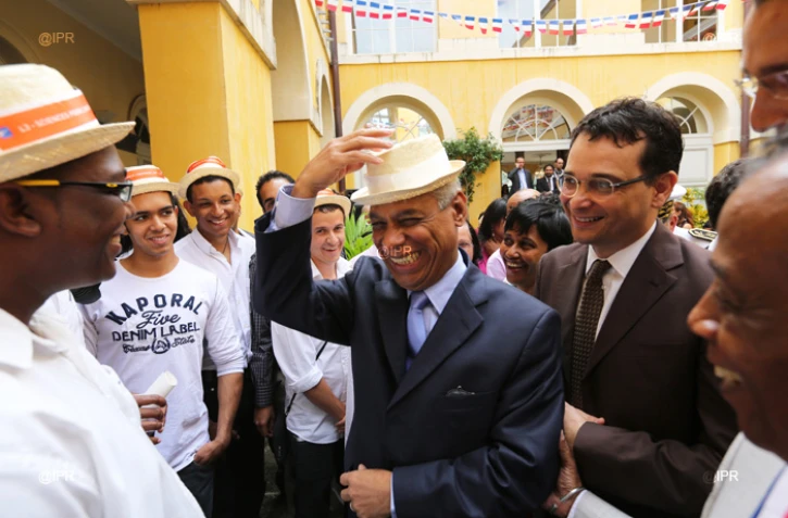 Vendredi 13 Juillet 2012
Visite de Victorin Lurel, ministre des Outre-mer