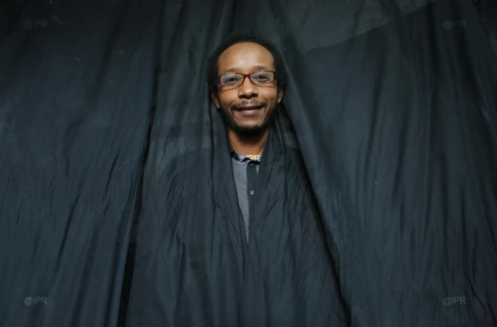 Mohamed Saïd Ouma, chargé de production pour le Festival du film d'Afrique et des îles