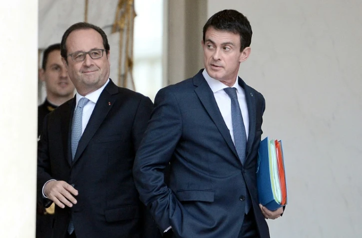 François Hollande et Manuel Valls à l'Elysée le 30 juin 2016