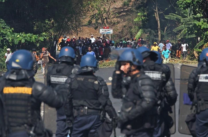 Mayotte - Gendarmes en intervention (Photo archives Imaz Press Réunion)