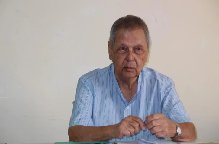 Jeudi 2 août 2012 - Conférence de presse de Paul Vergès (photo Samia Omarjee)