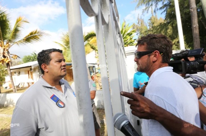 Mardi 7 août 2012 - Manifestation des "usagers de la mer" devant la réserve marine