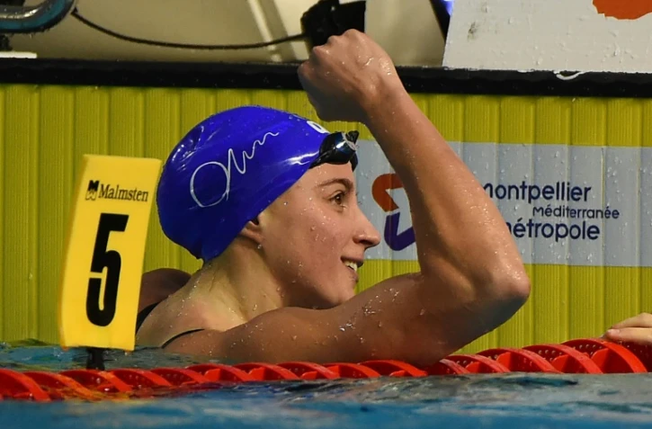 Charlotte Bonnet, lors des championnats de France à Montpellier, le 3 décembre 2017 