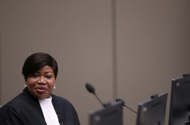 La procureure de la CPI Fatou Bensouda, le 8 juillet 2018 Ă La Haye