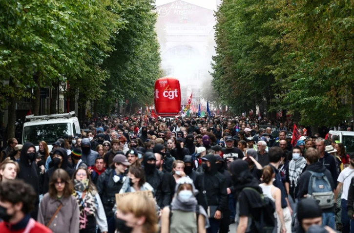 La manifestation du 18 septembre 2025, à Lille