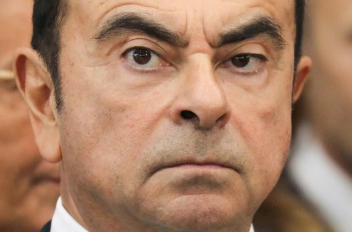 Carlos Ghosn, à Maubeuge, le 8 novembre 2018