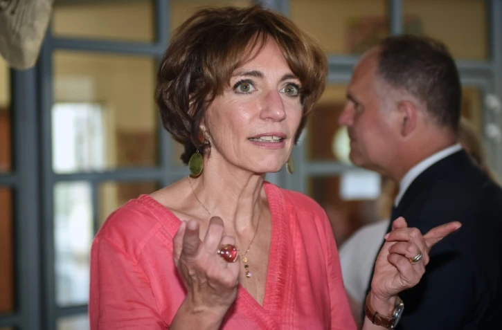 La ministre de la Santé Marisol Touraine le 19 juillet 2016 lors d'une visite à Chambray-les-Tours