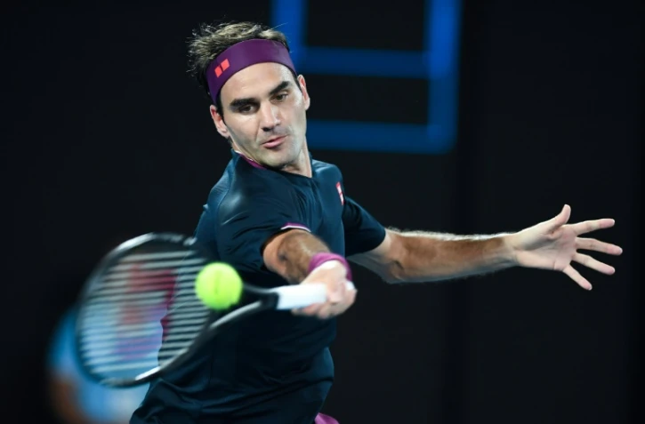 Roger Federer Ă l'Open d'Australie le 30 janvier 2020 Ă Melbourne