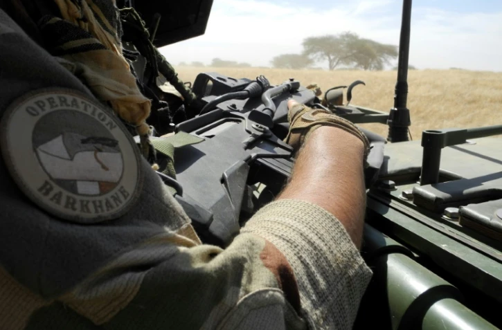 Un soldat français de l'Opération Barkhane en novembre 2017 au Mali