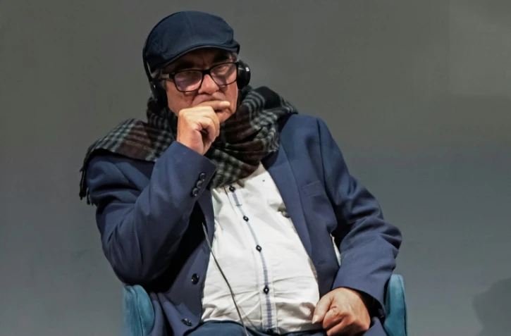 L'ancien commandant des ex-Farc Rodrigo Londoño, alias Timochenko, lors d'un entretien avec l'AFP à Bogota, le 14 juillet 2026 en Colombie