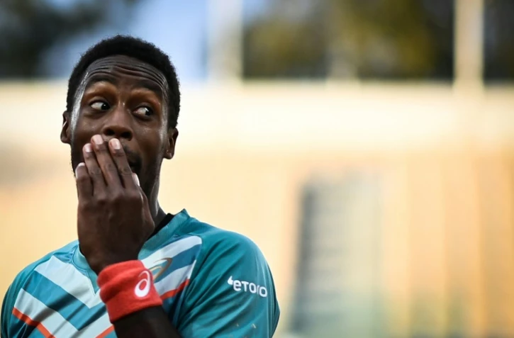 Gaël Monfils lors du match perdu à Roland-Garros, le 28 septembre 2020