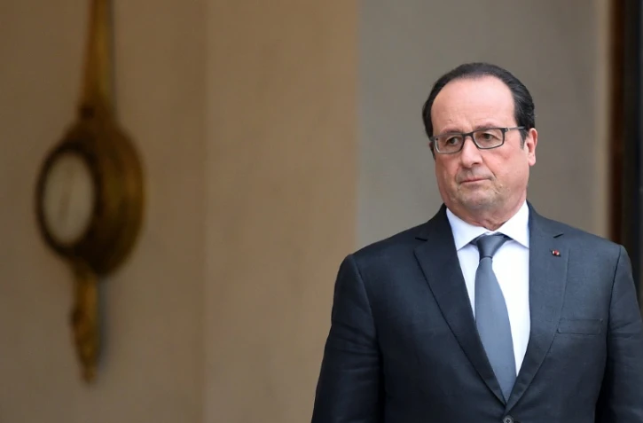Le président français François Hollande le 2 décembre 2015 à l'Elysée à Paris
