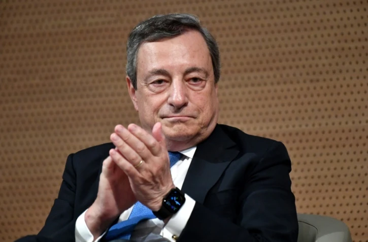 Le Premier ministre italien Mario Draghi, en visite à Alger le 18 juillet 2022 