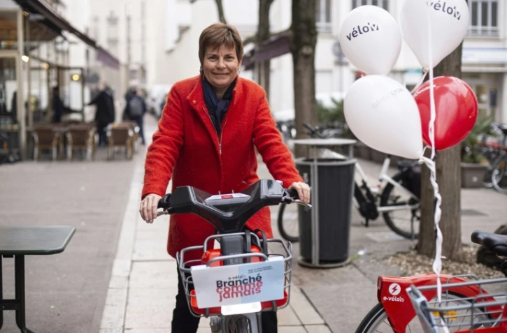 La candidate écologiste à la mairie de Villeurbanne, Béatrice Vessiller, le 23 janvier 2020 dans sa ville