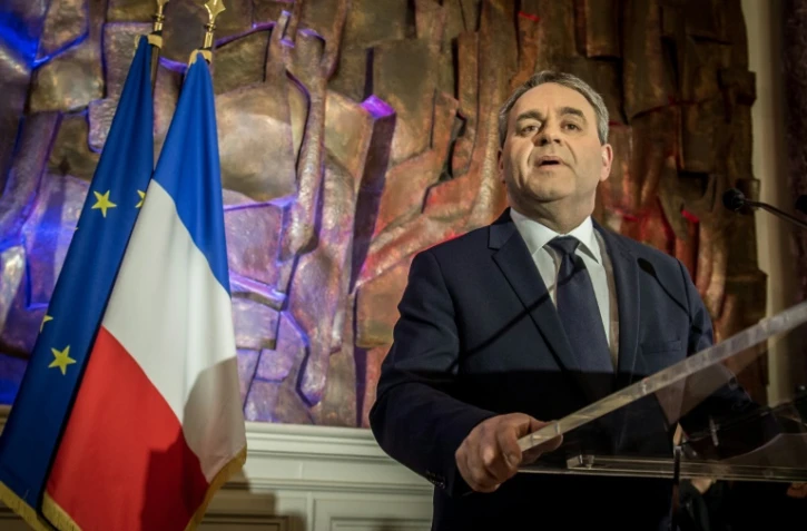 Xavier Bertrand le 13 décembre 2015 à Saint-Quentin