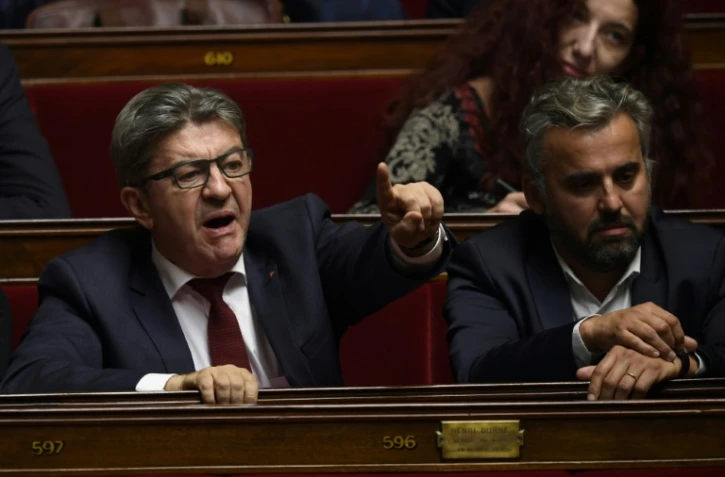 Jean-Luc Mélenchon, chef de la France Insoumise, à l'Assemblée nationale, le 17 octobre 2018 à Paris