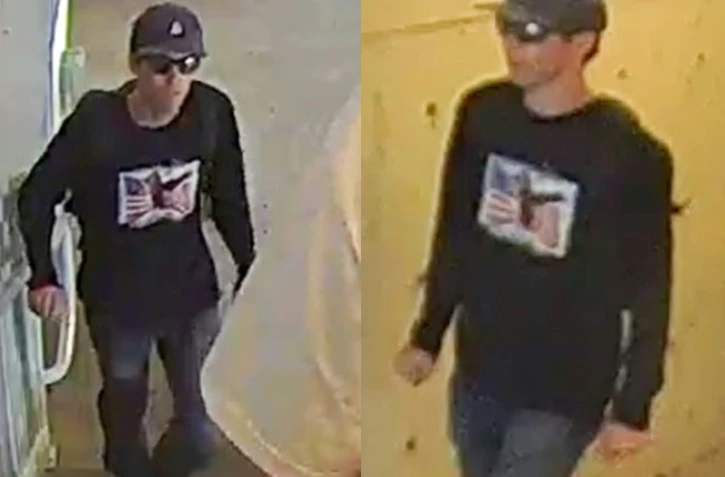 Images publiées par le FBI montrant un suspect dans l'enquête sur la fusillade mortelle de l'influenceur conservateur Charlie Kirk survenue le 10 septembre 2025 à l'Utah Valley University à Orem
