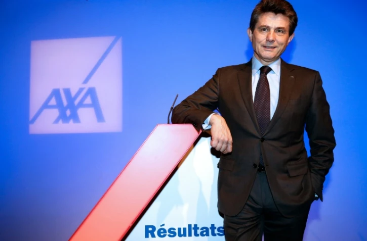 Le PDG d'Axa, Henri de Castries, le 25 février 2016 à Paris