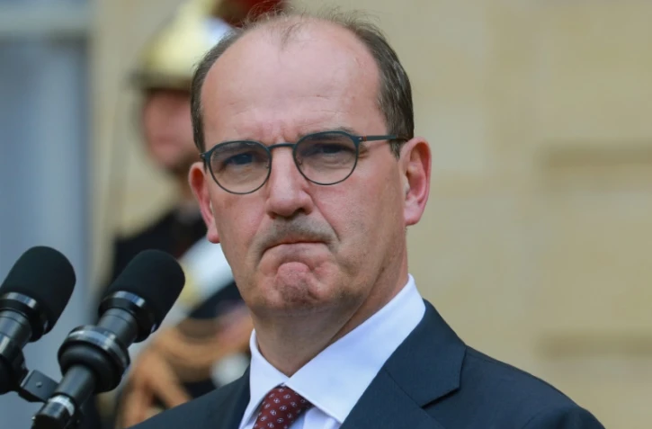 Jean Castex le 3 juillet lors de la passation à Matignon