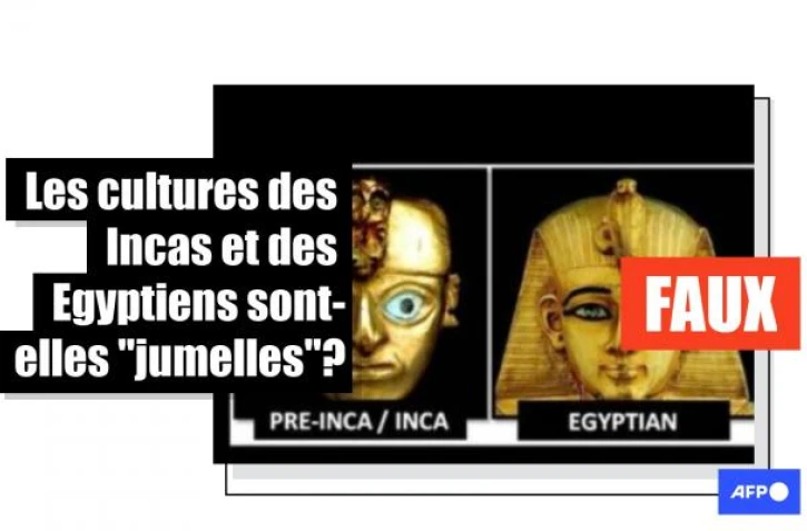   Non, les cultures des Incas et des anciens Egyptiens ne sont pas "jumelles"