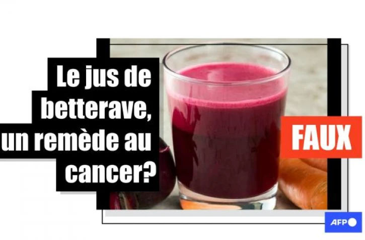   Non, le jus de betterave et d'autres légumes ne guérit pas le cancer