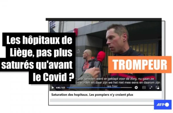   Dans les hôpitaux de Liège, une tension saisonnière encore aggravée par la pandémie