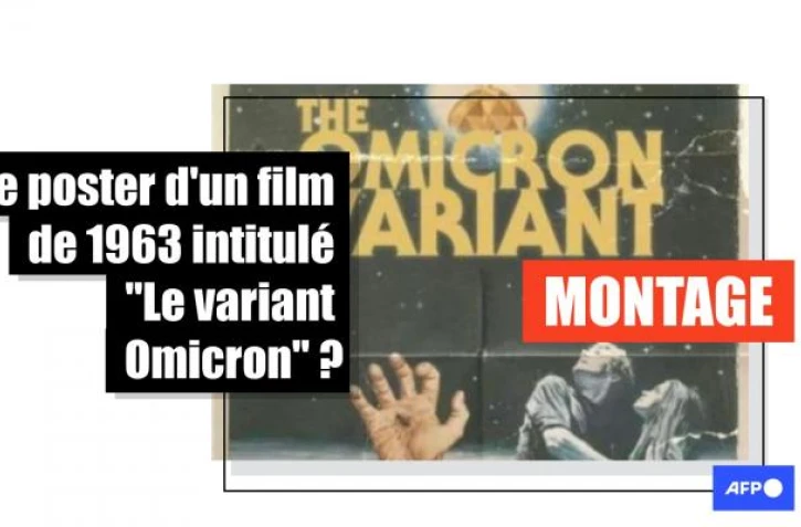   Non, un film intitulé "le variant Omicron" n'est pas sorti en 1963