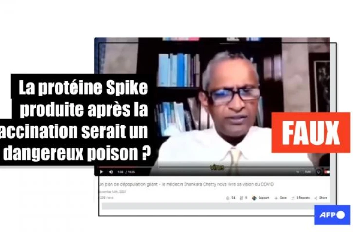   Attention aux affirmations de ce médecin sud-africain qui prétend que le vaccin "empoisonne" la population