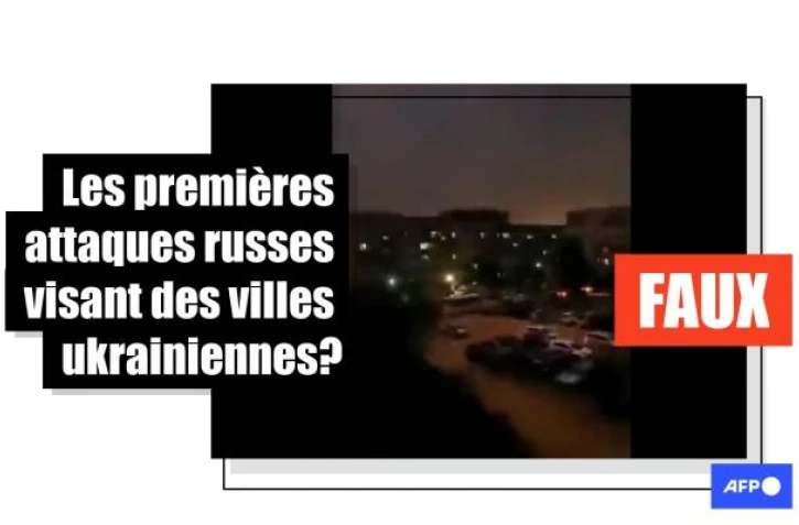   Cette vidéo montre un orage en Russie en 2021, et pas des bombardements russes en Ukraine