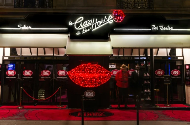 Le temple parisien du nu chic, le Crazy Horse, le 14 septembre 2017 à Paris