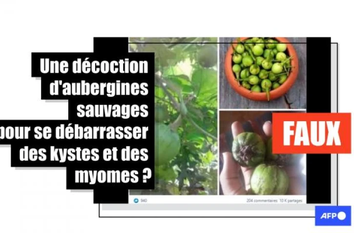   Attention, cette préparation à base d'aubergines est inefficace et peut même être dangereuse, selon des experts