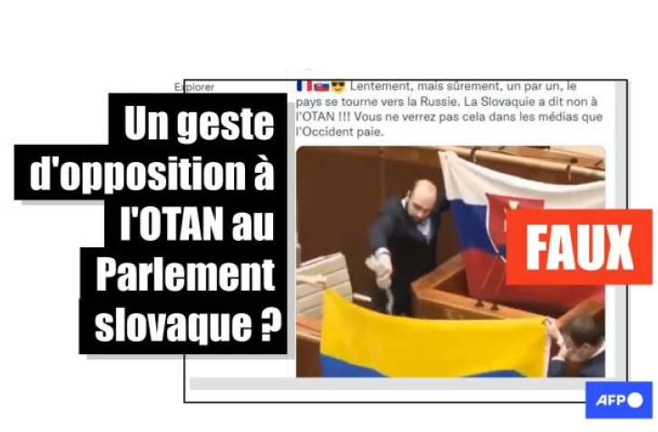   Cette vidéo ne montre pas que la Slovaquie s'est opposée à l'OTAN pour se "tourner vers la Russie"