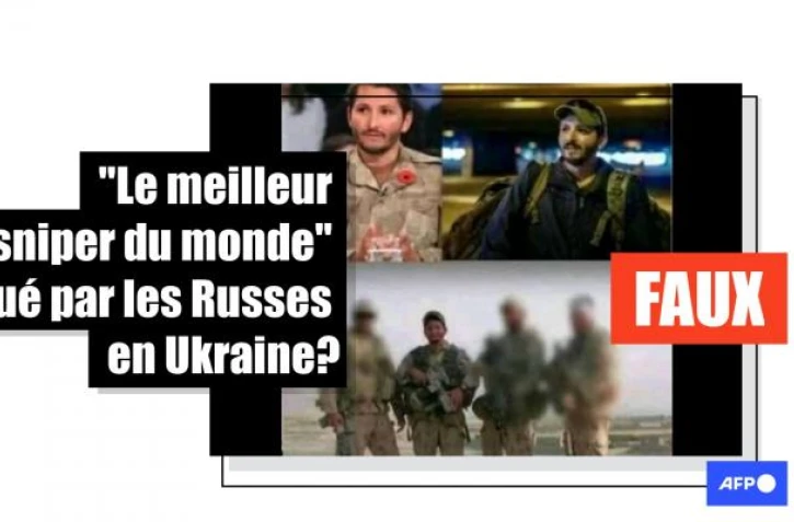   Non, le sniper canadien "Wali" n'est pas mort sur le front en Ukraine