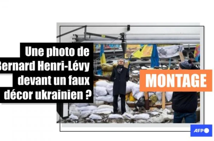   Attention à ce photomontage avec Bernard-Henri Lévy