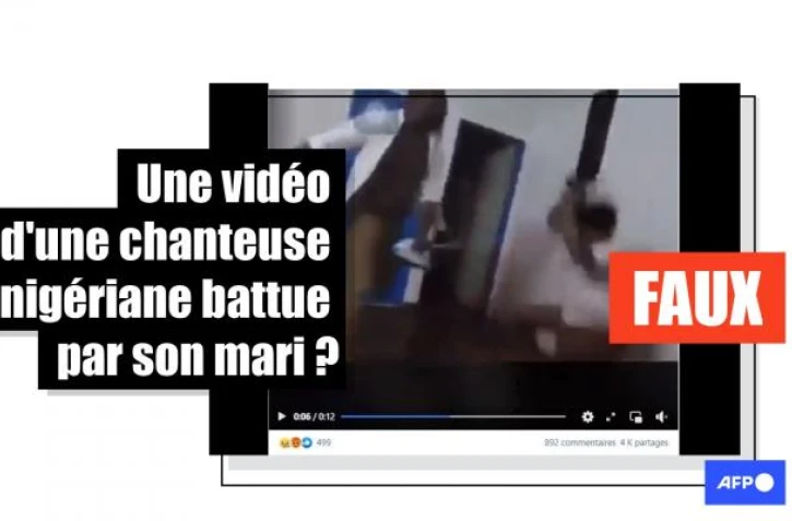   Ces images ne montrent pas Osinachi Nwachukwu, une chanteuse nigériane décédée début avril