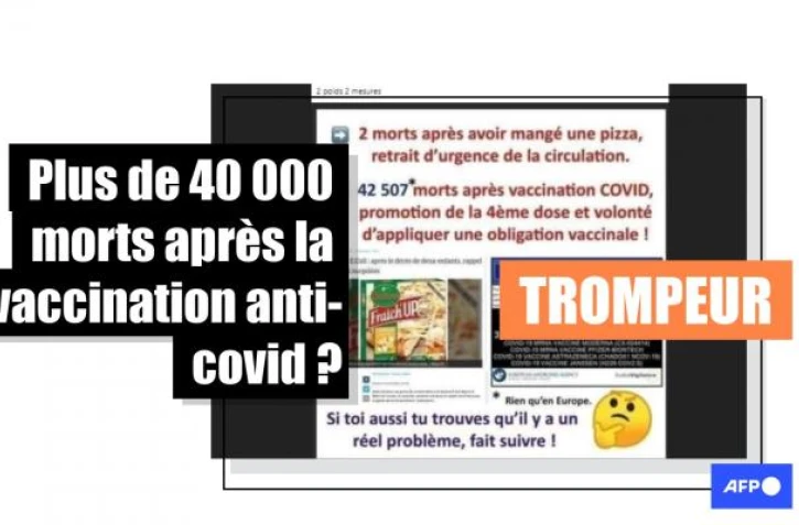   Des dizaines de milliers de morts après la vaccination ? Attention à l'interprétation trompeuse des chiffres de l'EMA