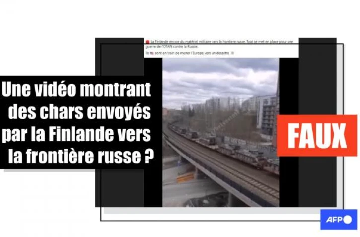 Ces chars ne sont pas envoyés à la frontière russe: ils rejoignent l'ouest de la Finlande pour un exercice militaire