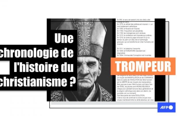 Constantin le Grand, responsable du "génocide de 45 000 chrétiens" ? Cette publication virale sur l'histoire du christianisme est trompeuse