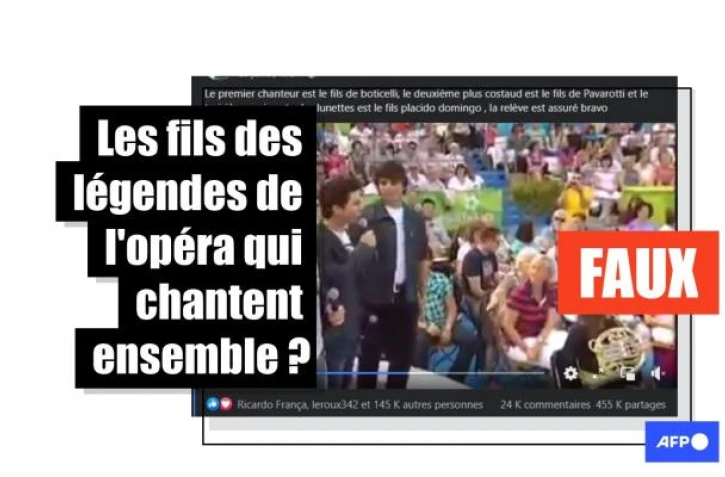   Ces trois chanteurs italiens ne sont pas les fils de grands ténors