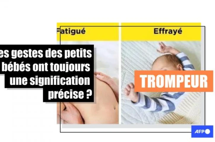   Non, les gestes, mimiques et sons des petits bébés n'ont pas signification universelle et figée