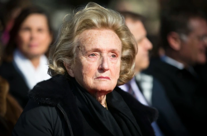 Bernadette Chirac, le 13 mars 2016, au Plessis-Robinson (Hauts-de-Seine)