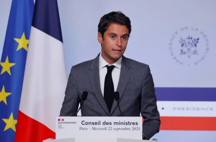 Gabriel Attal le 22 septembre 2021 à Paris