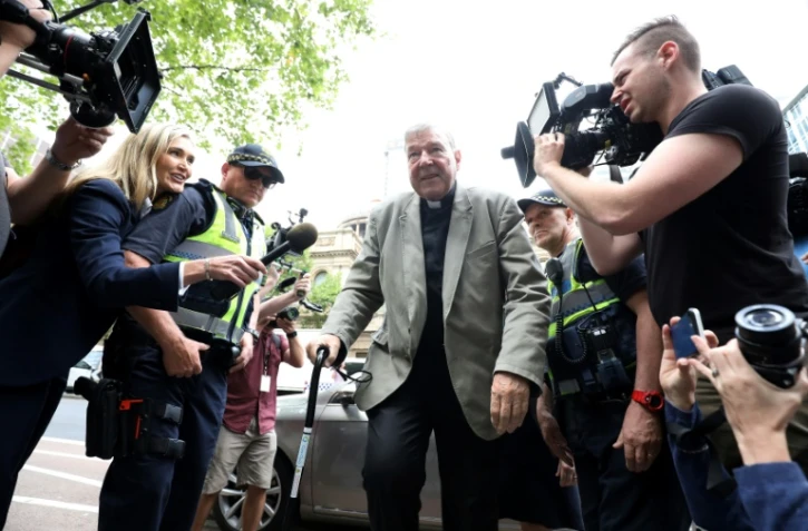 Le cardinal George Pell, le 26 février 2019 à Melbourne