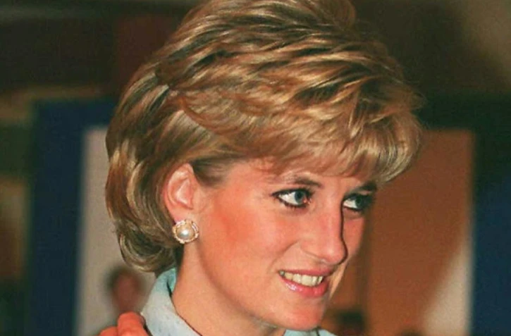 La princesse Diana Ă Londres en novembre 1995