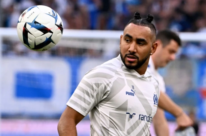 Le capitaine marseillais Dimitri Payet avant le match contre Reims au Vélodrome, le 7 août 2022 