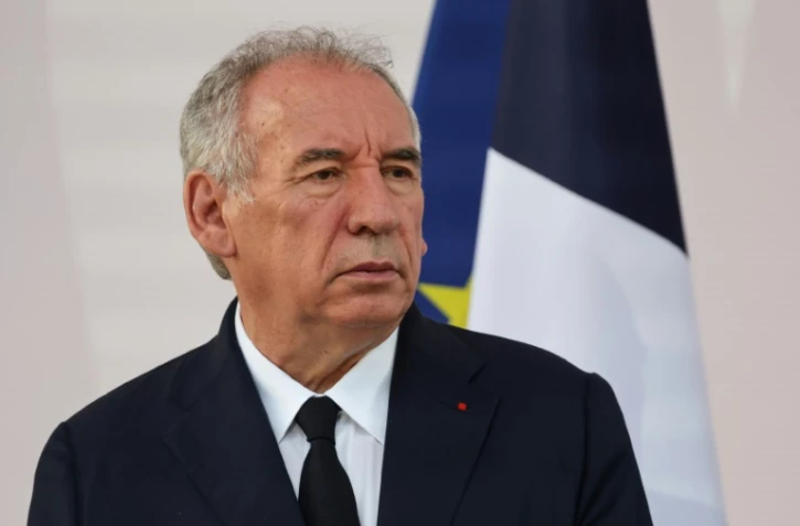 Le Premier ministre français François Bayrou assiste à un discours à l'Hôtel de Brienne à Paris, le 13 juillet 2025
