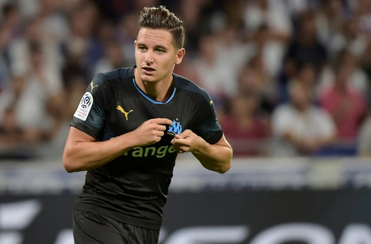 L'ailier de Marseille Florian Thauvin lors d'un match à Lyon, le 23 septembre 2018